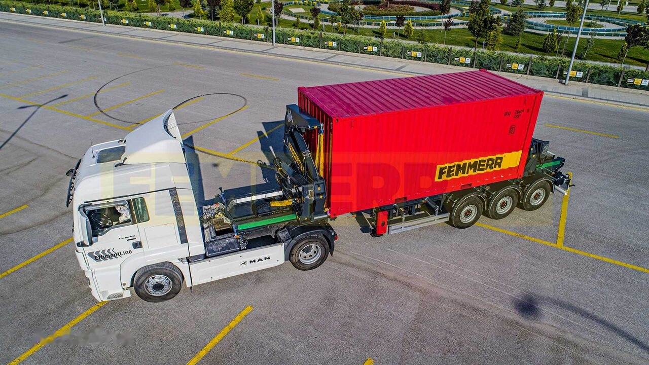 Semirremolque portacontenedore/ Intercambiable para transporte de contenedores nuevo STU SIDE LIFTER / ELEVATEUR LATERAL: foto 6