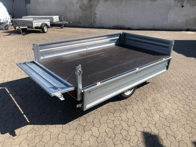 Brenderup 3251S UB 750 kg, Hochlader, 2500x1420x350mm, 100 km/h - Remolque de coche: foto 1 Brenderup 3251S UB 750 kg, Hochlader, 2500x1420x350mm, 100 km/h - Remolque de coche: foto 1