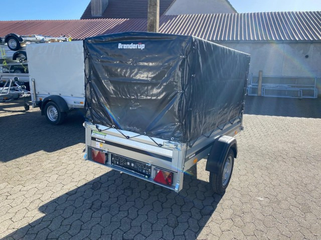 Brenderup Kippi 200,1205SUB 750 kg mit Hochplane 117 cm, 2030 x 1160 x 1170 mm - Remolque de coche: foto 4 Brenderup Kippi 200,1205SUB 750 kg mit Hochplane 117 cm, 2030 x 1160 x 1170 mm - Remolque de coche: foto 4
