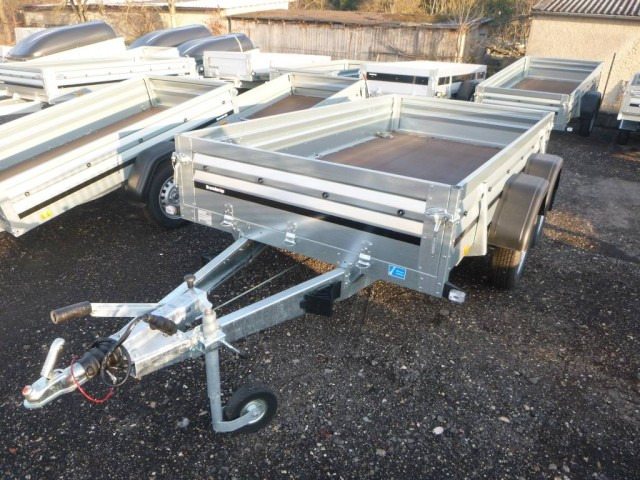 Remolque de coche nuevo Brenderup Tieflader 2300S Stahl, 2,5 to. 3010x1530x400mm: foto 7
