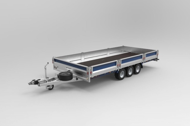 Brian James Cargo Connect Universalanhänger 476-5022-35-3-10, 5500 x 2290 x 300 mm, 3,5 to., 10 Zoll - Remolque de coche: foto 1 Brian James Cargo Connect Universalanhänger 476-5022-35-3-10, 5500 x 2290 x 300 mm, 3,5 to., 10 Zoll - Remolque de coche: foto 1