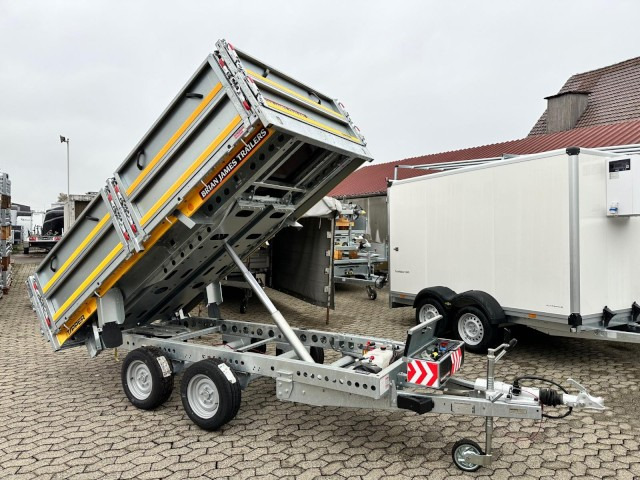 Brian James Cargo Tipper 2, Heckkipper 526-3116-35-2-12, 3100 x 1600 x 300 mm, 3,5 to. - Remolque volquete: foto 1 Brian James Cargo Tipper 2, Heckkipper 526-3116-35-2-12, 3100 x 1600 x 300 mm, 3,5 to. - Remolque volquete: foto 1