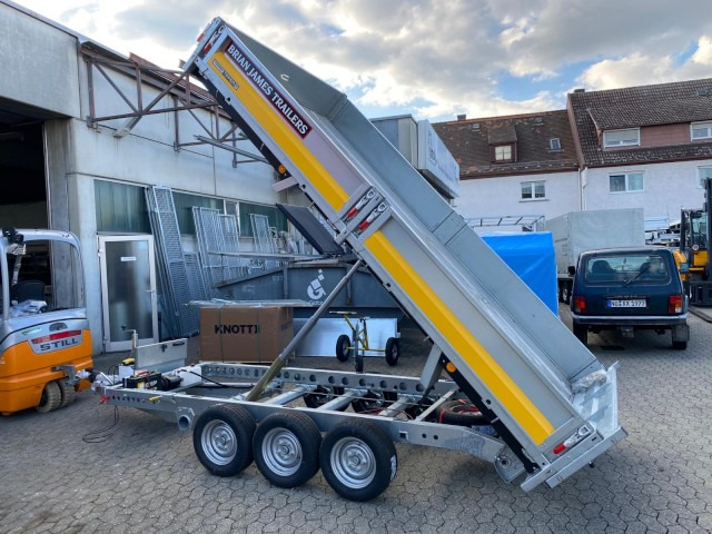 Brian James Cargo Tipper Heckkipper 3-achs, 526-3620-35-3-12, 3600 x 2000 x 300 mm, 3,5 to. - Remolque volquete: foto 2 Brian James Cargo Tipper Heckkipper 3-achs, 526-3620-35-3-12, 3600 x 2000 x 300 mm, 3,5 to. - Remolque volquete: foto 2