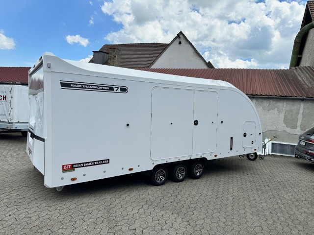 Brian James Race Transporter 7, RT7 397-6023-35-3-10-W, 6000 x 2300 mm, 3,5 to. - Remolque portavehículos: foto 1 Brian James Race Transporter 7, RT7 397-6023-35-3-10-W, 6000 x 2300 mm, 3,5 to. - Remolque portavehículos: foto 1