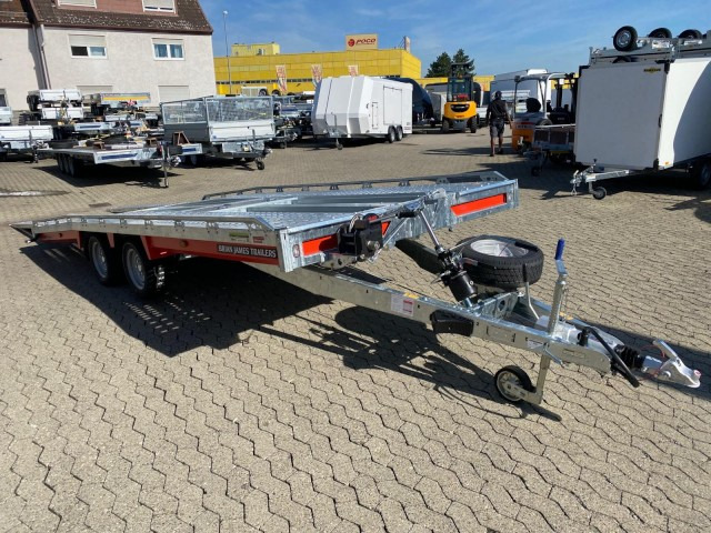 Brian James T Transporter, 231-5021-35-2-12, 5000 x 2150 mm, 3,5 to. kippbar mit Auffahrrampen - Remolque portavehículos: foto 1 Brian James T Transporter, 231-5021-35-2-12, 5000 x 2150 mm, 3,5 to. kippbar mit Auffahrrampen - Remolque portavehículos: foto 1