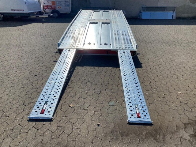 Remolque portavehículos nuevo Brian James T Transporter, 231-5021-35-2-12, 5000 x 2150 mm, 3,5 to. kippbar mit Auffahrrampen: foto 8