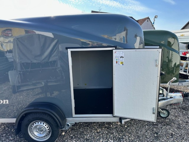 Cheval Liberte Debon Fourgon Cargo 2 Poly + Türe Eisengrau 1300 kg, 100 km/h, 300x155x168cm - Remolque caja cerrada: foto 4 Cheval Liberte Debon Fourgon Cargo 2 Poly + Türe Eisengrau 1300 kg, 100 km/h, 300x155x168cm - Remolque caja cerrada: foto 4