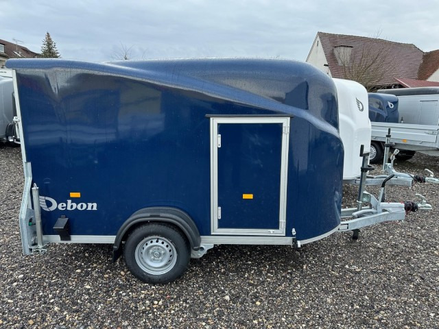 Cheval Liberte Debon Fourgon Cargo 2 Poly + Türe blau 1300 kg, 100 km/h, 300x155x168cm - Remolque caja cerrada: foto 3 Cheval Liberte Debon Fourgon Cargo 2 Poly + Türe blau 1300 kg, 100 km/h, 300x155x168cm - Remolque caja cerrada: foto 3