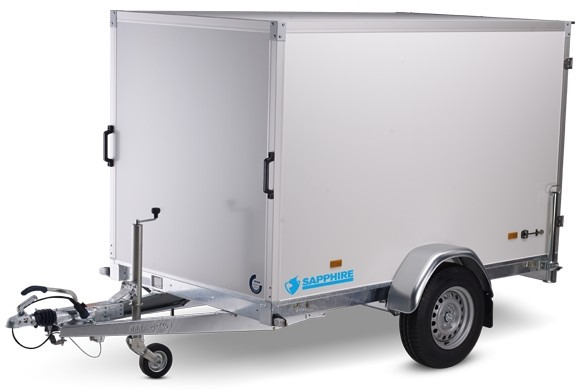 Hapert Sapphire L-1 250x130x180cm, ZG 1,8 to., Koffer Türe - Remolque caja cerrada: foto 5 Hapert Sapphire L-1 250x130x180cm, ZG 1,8 to., Koffer Türe - Remolque caja cerrada: foto 5