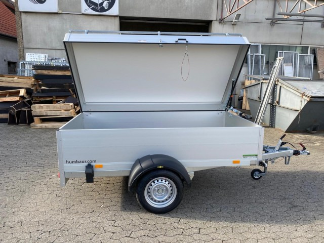 Humbaur HA 132513-5 mit Holz-Alu Deckel mit Reling 1300 kg, 2510 x 1310 x 500mm, 100 km/h - Remolque de coche: foto 5 Humbaur HA 132513-5 mit Holz-Alu Deckel mit Reling 1300 kg, 2510 x 1310 x 500mm, 100 km/h - Remolque de coche: foto 5