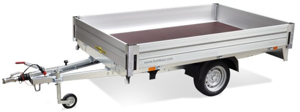 Humbaur HN 132616 Hochlader 1300 kg, 2650 x 1650 x 300mm - Remolque de coche: foto 3 Humbaur HN 132616 Hochlader 1300 kg, 2650 x 1650 x 300mm - Remolque de coche: foto 3