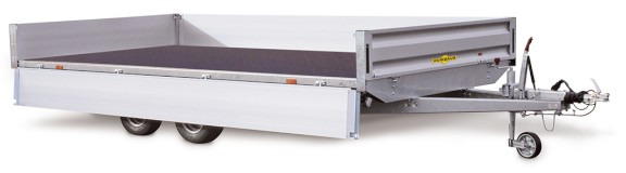 Humbaur HN 203116 Hochlader 2,0 to. 3100 x 1650 x 300 mm - Remolque de coche: foto 3 Humbaur HN 203116 Hochlader 2,0 to. 3100 x 1650 x 300 mm - Remolque de coche: foto 3