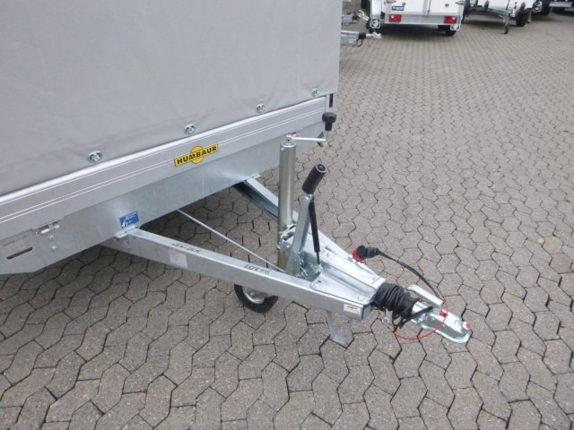 Humbaur HN 254118 Hochlader mit Hochplane 2,5 to. 4100 x 1850 x 350 mm - Remolque de coche: foto 2 Humbaur HN 254118 Hochlader mit Hochplane 2,5 to. 4100 x 1850 x 350 mm - Remolque de coche: foto 2
