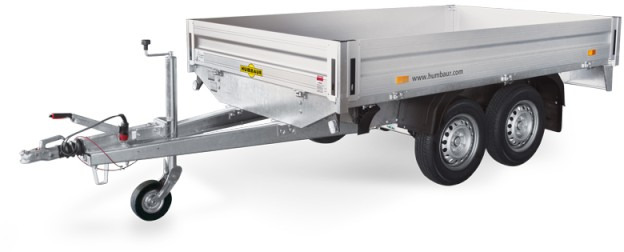 Humbaur HT 254118 Hochlader 2,5 to. 4100 x 1850 x 350 mm - Remolque de coche: foto 1 Humbaur HT 254118 Hochlader 2,5 to. 4100 x 1850 x 350 mm - Remolque de coche: foto 1