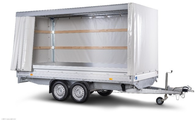 Humbaur HT 254118 Hochlader mit Plane 4100x1850x350mm - Remolque de coche: foto 5 Humbaur HT 254118 Hochlader mit Plane 4100x1850x350mm - Remolque de coche: foto 5