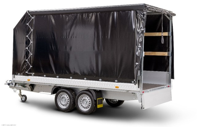 Humbaur HT 254118 Hochlader mit Plane 4100x1850x350mm - Remolque de coche: foto 5 Humbaur HT 254118 Hochlader mit Plane 4100x1850x350mm - Remolque de coche: foto 5