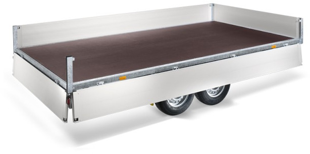 Humbaur HT 304121 Hochlader 3,0 to. 4100 x 2100 x 350 mm - Remolque de coche: foto 2 Humbaur HT 304121 Hochlader 3,0 to. 4100 x 2100 x 350 mm - Remolque de coche: foto 2