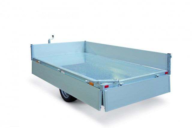 Humbaur HUK 132314 Heckkipper 1,3 t. 2300 x 1400 x 300mm - Remolque volquete: foto 3 Humbaur HUK 132314 Heckkipper 1,3 t. 2300 x 1400 x 300mm - Remolque volquete: foto 3