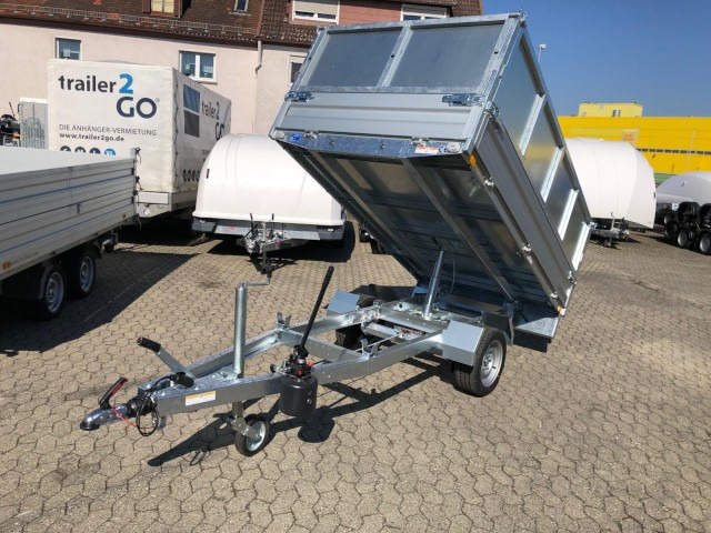 Humbaur HUK 152715 Heckkipper Blechaufsatz 1,5 t. 2680 x 1500 x 300mm - Remolque volquete: foto 5 Humbaur HUK 152715 Heckkipper Blechaufsatz 1,5 t. 2680 x 1500 x 300mm - Remolque volquete: foto 5