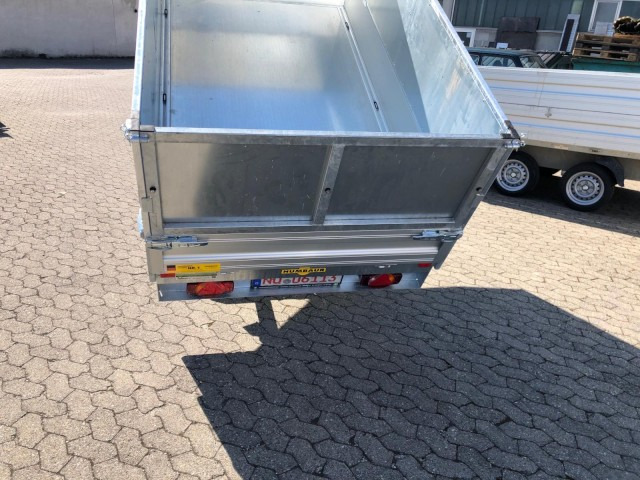 Humbaur HUK 182715 Heckkipper Blechaufsatz 1,8 t. 2680 x 1500 x 300mm - Remolque volquete: foto 3 Humbaur HUK 182715 Heckkipper Blechaufsatz 1,8 t. 2680 x 1500 x 300mm - Remolque volquete: foto 3