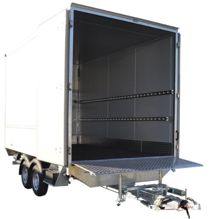 Humbaur Hebebühnenanhänger HK 35 45 22 V-Deichsel, 3,5 to. 4180 x 2135 x 2085 mm - Remolque caja cerrada: foto 3 Humbaur Hebebühnenanhänger HK 35 45 22 V-Deichsel, 3,5 to. 4180 x 2135 x 2085 mm - Remolque caja cerrada: foto 3