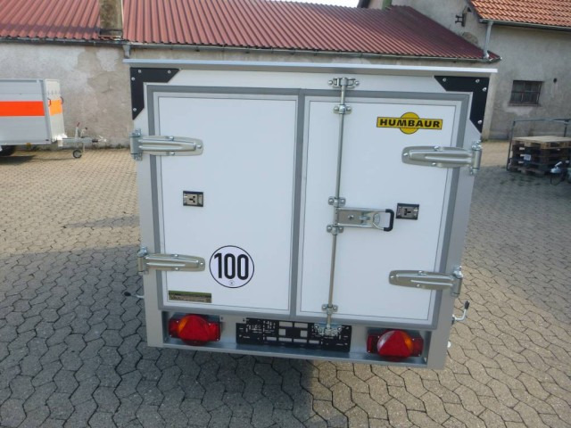 Humbaur Koffer HK 132513-10P, 100 km/h 1,3 t. 2510 x 1310 x 1000 mm - Remolque caja cerrada: foto 3 Humbaur Koffer HK 132513-10P, 100 km/h 1,3 t. 2510 x 1310 x 1000 mm - Remolque caja cerrada: foto 3