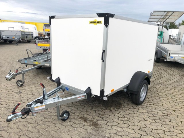 Humbaur Koffer HK 132513-13P, 100 km/h 1,3 t. 2510 x 1310 x 1400 mm - Remolque caja cerrada: foto 1 Humbaur Koffer HK 132513-13P, 100 km/h 1,3 t. 2510 x 1310 x 1400 mm - Remolque caja cerrada: foto 1