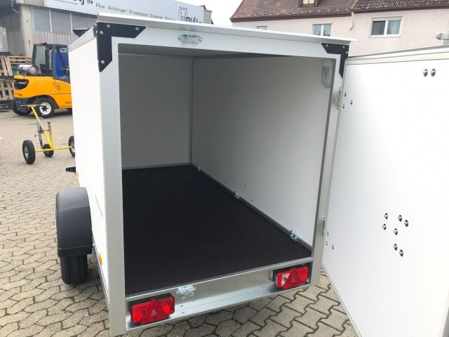 Humbaur Koffer HK 132513-13P, 100 km/h 1,3 t. 2510 x 1310 x 1400 mm - Remolque caja cerrada: foto 5 Humbaur Koffer HK 132513-13P, 100 km/h 1,3 t. 2510 x 1310 x 1400 mm - Remolque caja cerrada: foto 5