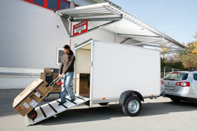 Humbaur Koffer HK 132513-15P, 1,3 t. 2510 x 1310 x 1520 mm - Remolque caja cerrada: foto 2 Humbaur Koffer HK 132513-15P, 1,3 t. 2510 x 1310 x 1520 mm - Remolque caja cerrada: foto 2