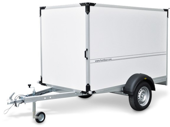 Humbaur Koffer HK 132513-15P, 1,3 t. 2510 x 1310 x 1520 mm - Remolque caja cerrada: foto 4 Humbaur Koffer HK 132513-15P, 1,3 t. 2510 x 1310 x 1520 mm - Remolque caja cerrada: foto 4