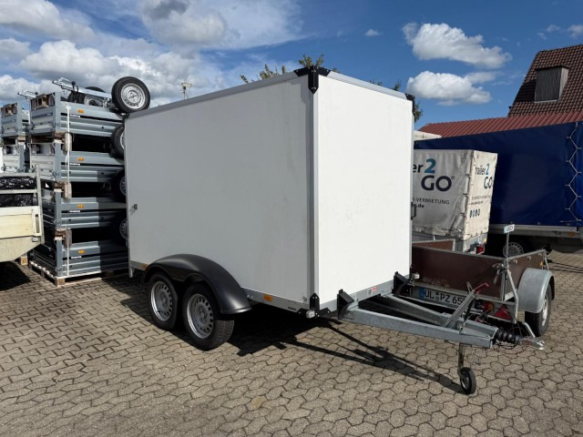 Humbaur Koffer HK 203015-18P, 2,0 to. 3040x1510x2000mm, 100 km/h - Remolque caja cerrada: foto 1 Humbaur Koffer HK 203015-18P, 2,0 to. 3040x1510x2000mm, 100 km/h - Remolque caja cerrada: foto 1