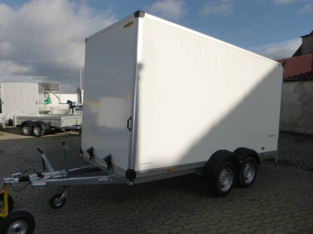 Humbaur Koffer HK 254218-20 PF30, 2,5 to. 4185x1730x1885mm - Remolque caja cerrada: foto 1 Humbaur Koffer HK 254218-20 PF30, 2,5 to. 4185x1730x1885mm - Remolque caja cerrada: foto 1