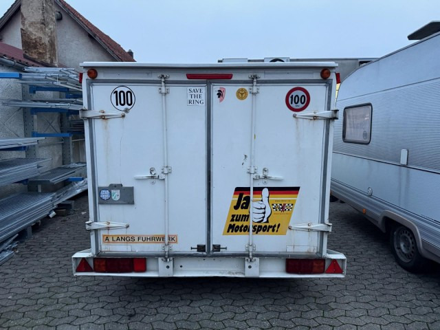 Remolque caja cerrada Kofferanhänger 2,7 to. 5000x1900x1500mm, 100 km/h: foto 8