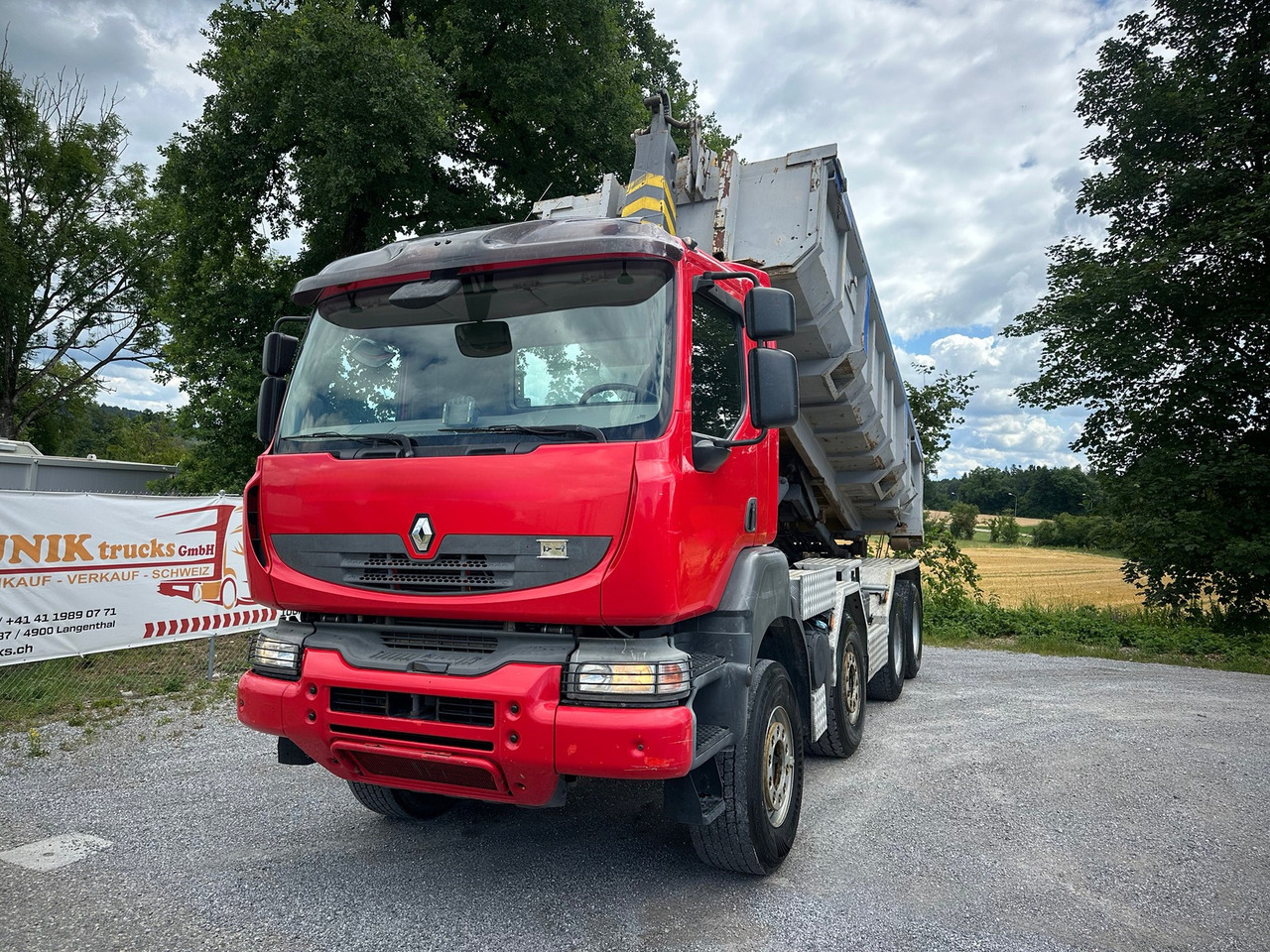 RENAULT / RENAULT TRUCKS Kerax 450 8x2 Abroller - Camión multibasculante: foto 1 RENAULT / RENAULT TRUCKS Kerax 450 8x2 Abroller - Camión multibasculante: foto 1