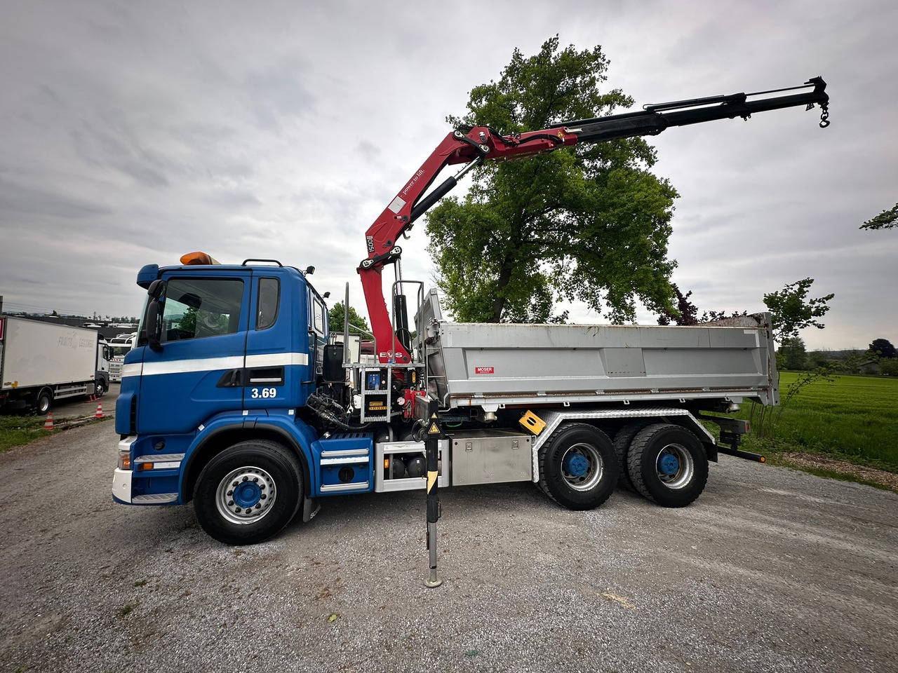 SCANIA G440 6x4 Kran+Kipper ORG-km 57.000 - Camión volquete, Camión grúa: foto 4 SCANIA G440 6x4 Kran+Kipper ORG-km 57.000 - Camión volquete, Camión grúa: foto 4