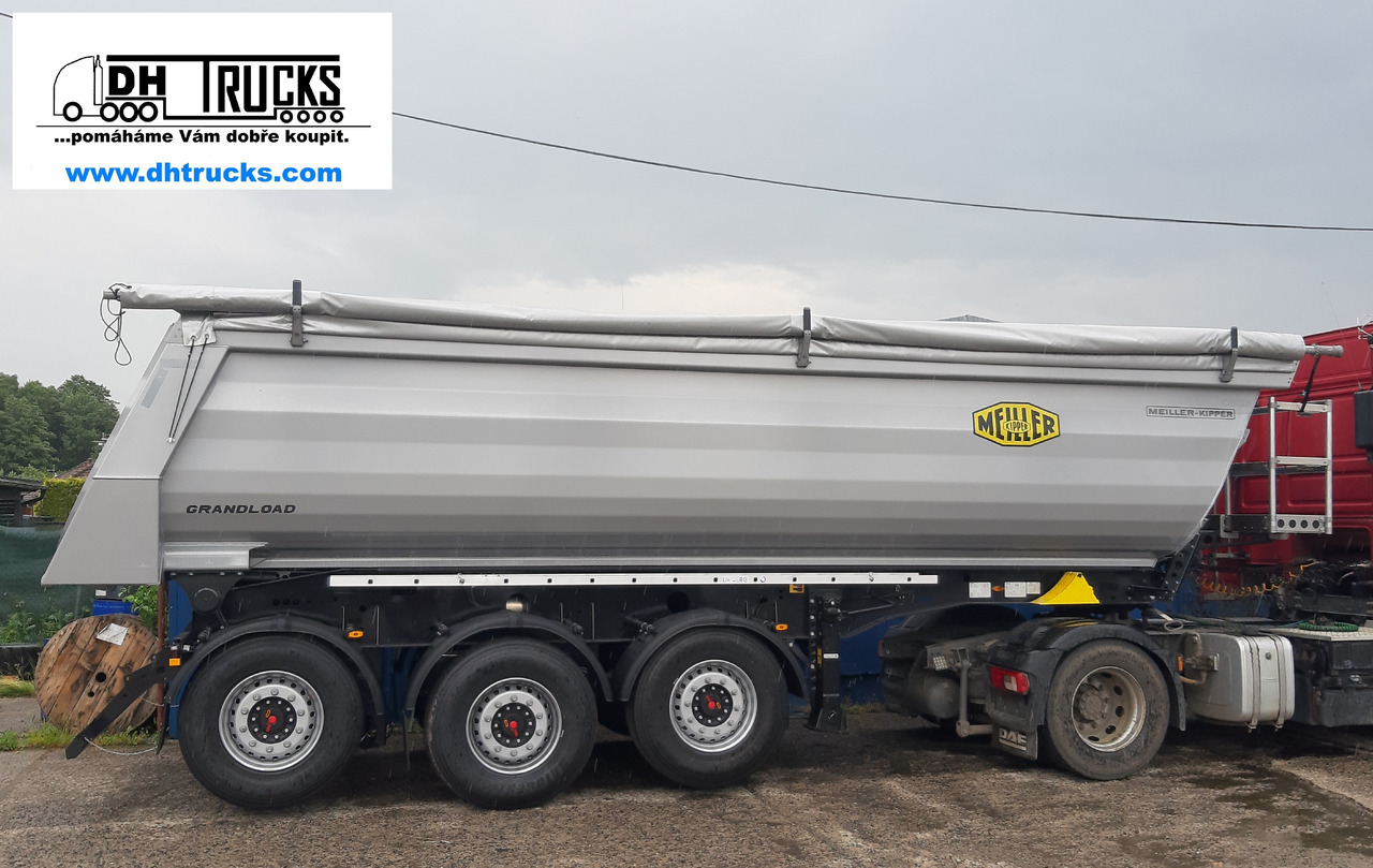 MEILLER 26 m3 / 2x ZVEDACÍ NÁPRAVA * 2x LIFTACHSE / BRZDA FINIŠERU * FERTIGERBREMSE / WABCO SmartBoard - Remolque volquete: foto 1 MEILLER 26 m3 / 2x ZVEDACÍ NÁPRAVA * 2x LIFTACHSE / BRZDA FINIŠERU * FERTIGERBREMSE / WABCO SmartBoard - Remolque volquete: foto 1