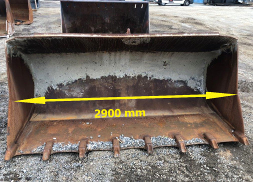 Caterpillar loader bucket 2900 mm - Cazo cargador: foto 1 Caterpillar loader bucket 2900 mm - Cazo cargador: foto 1