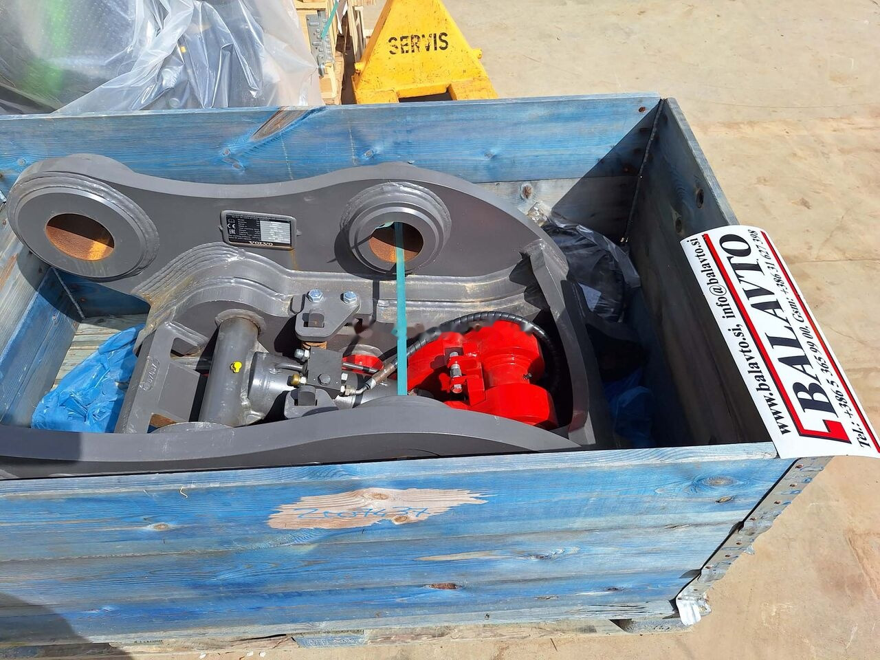 Volvo 8296852 Volvo EC350/380 - Acoplamiento rápido para Excavadora: foto 3 Volvo 8296852 Volvo EC350/380 - Acoplamiento rápido para Excavadora: foto 3