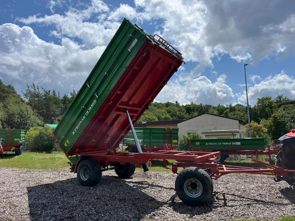 Remolque volquete agrícola Kipper Pronar T672 Eco 8t 40km/h Anhänger Auflaufbremse: foto 8