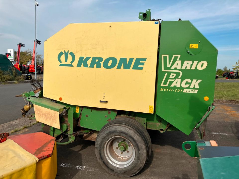 Krone Rundballenpresse VP 1500 MC Schneidwerk Netzbindung - Rotoempacadora: foto 2 Krone Rundballenpresse VP 1500 MC Schneidwerk Netzbindung - Rotoempacadora: foto 2