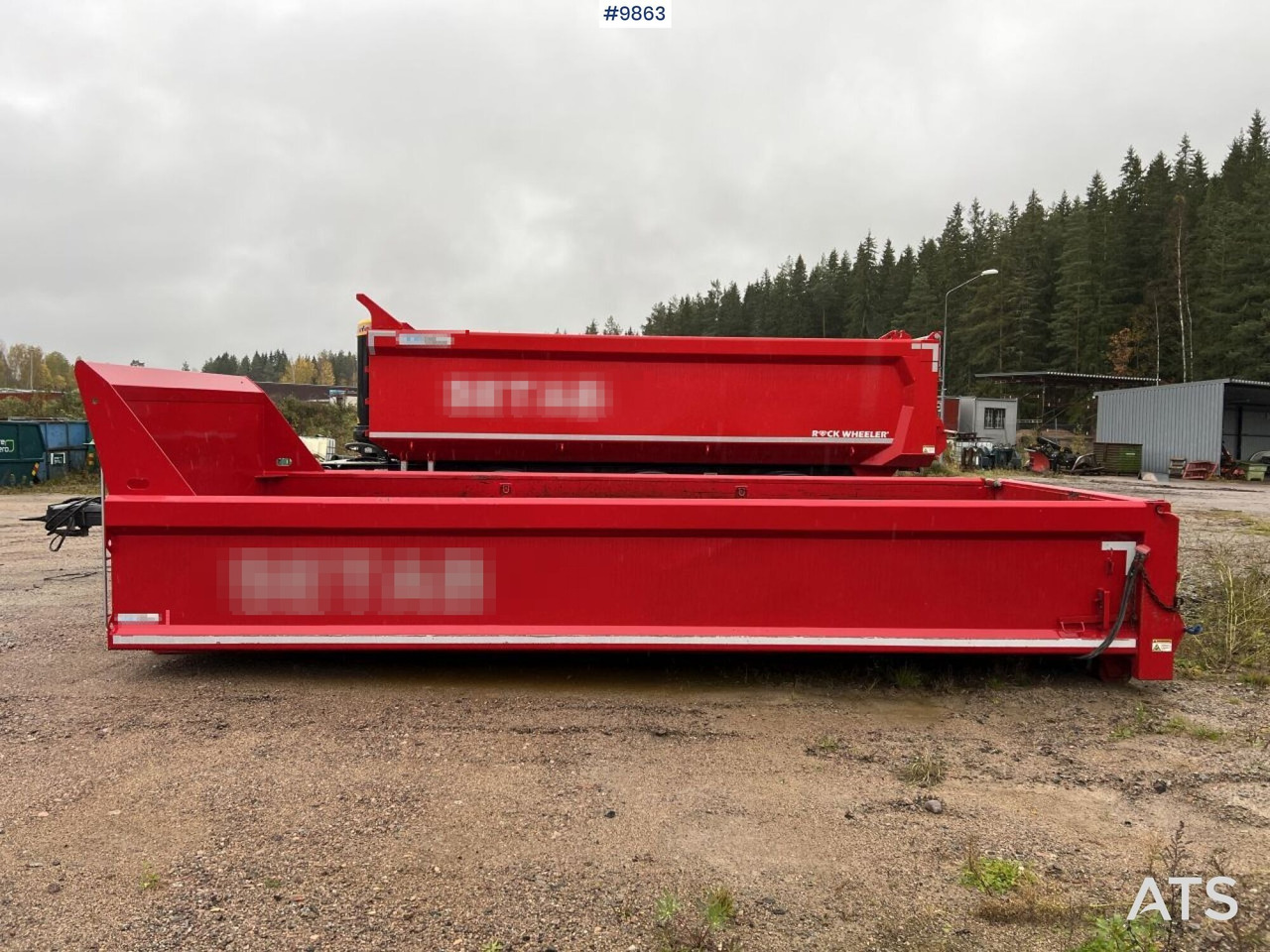 Contenedor de gancho B.K:s Lastväxlarflak - Sparsamt använd: foto 11