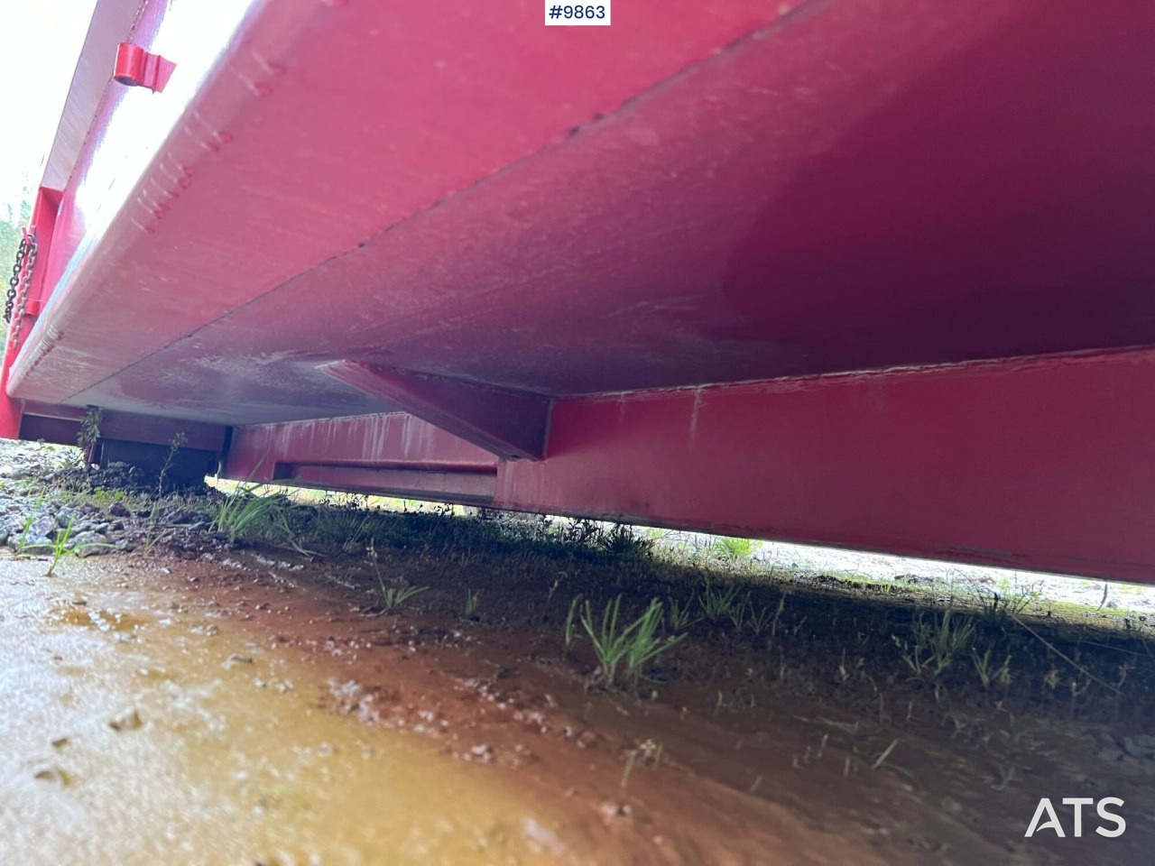 Contenedor de gancho B.K:s Lastväxlarflak - Sparsamt använd: foto 8