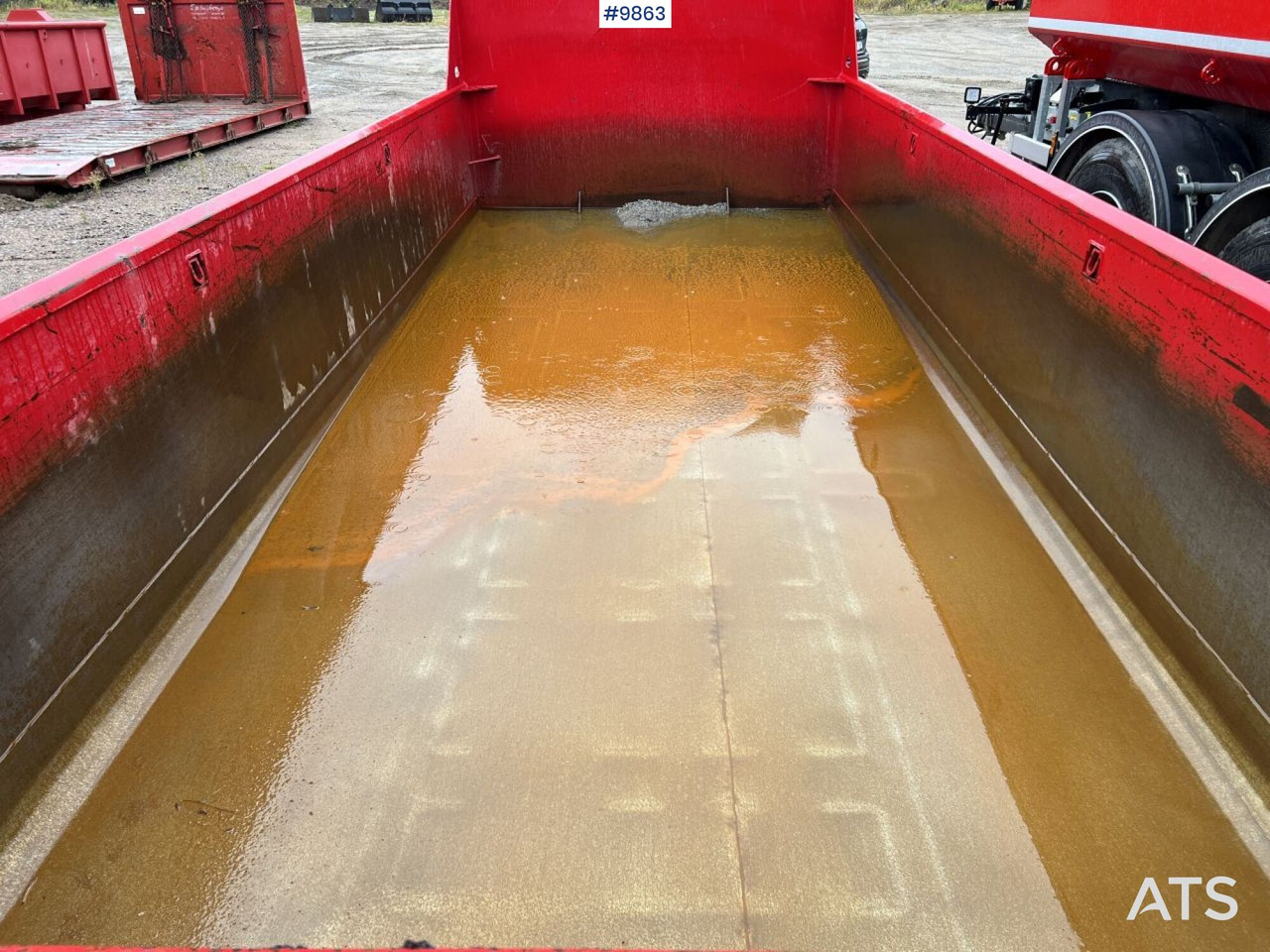 Contenedor de gancho B.K:s Lastväxlarflak - Sparsamt använd: foto 15