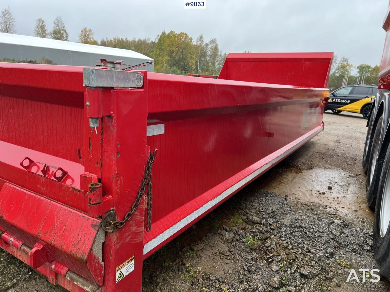 Contenedor de gancho B.K:s Lastväxlarflak - Sparsamt använd: foto 14