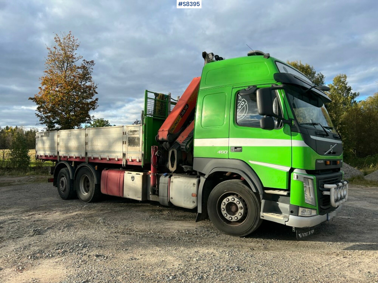 Camión grúa Boom truck with tipper Volvo FM 6x2: foto 7