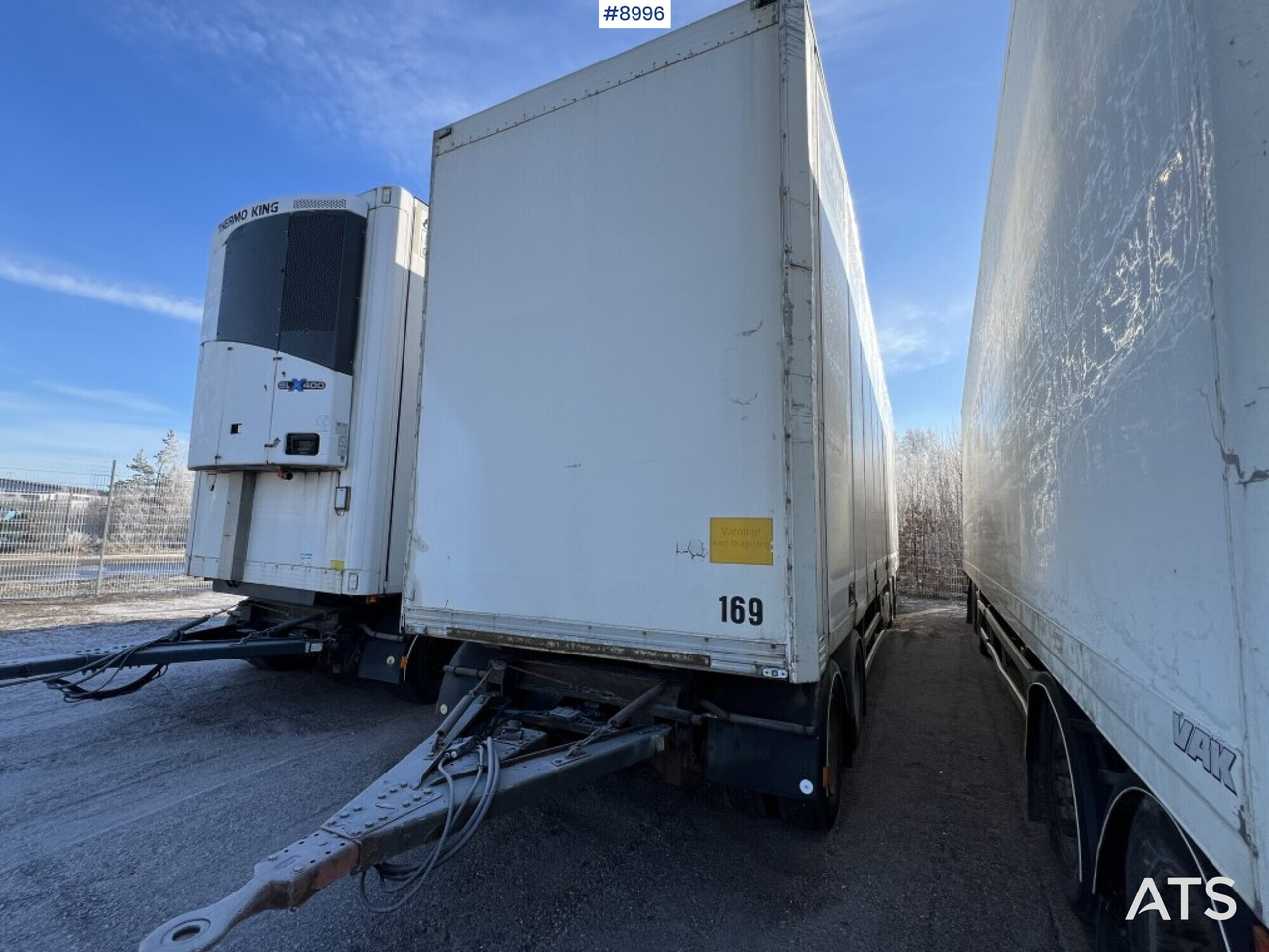 Box trailer EKERI L/L-4 - Remolque caja cerrada: foto 1 Box trailer EKERI L/L-4 - Remolque caja cerrada: foto 1