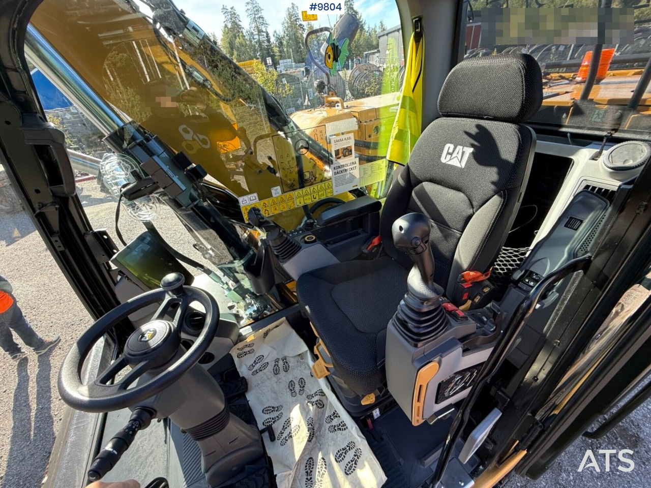 Leasing de  CAT M316 wheel excavator with tiltrotator, 3D excavation system, and grader bucket CAT M316 wheel excavator with tiltrotator, 3D excavation system, and grader bucket: foto 8