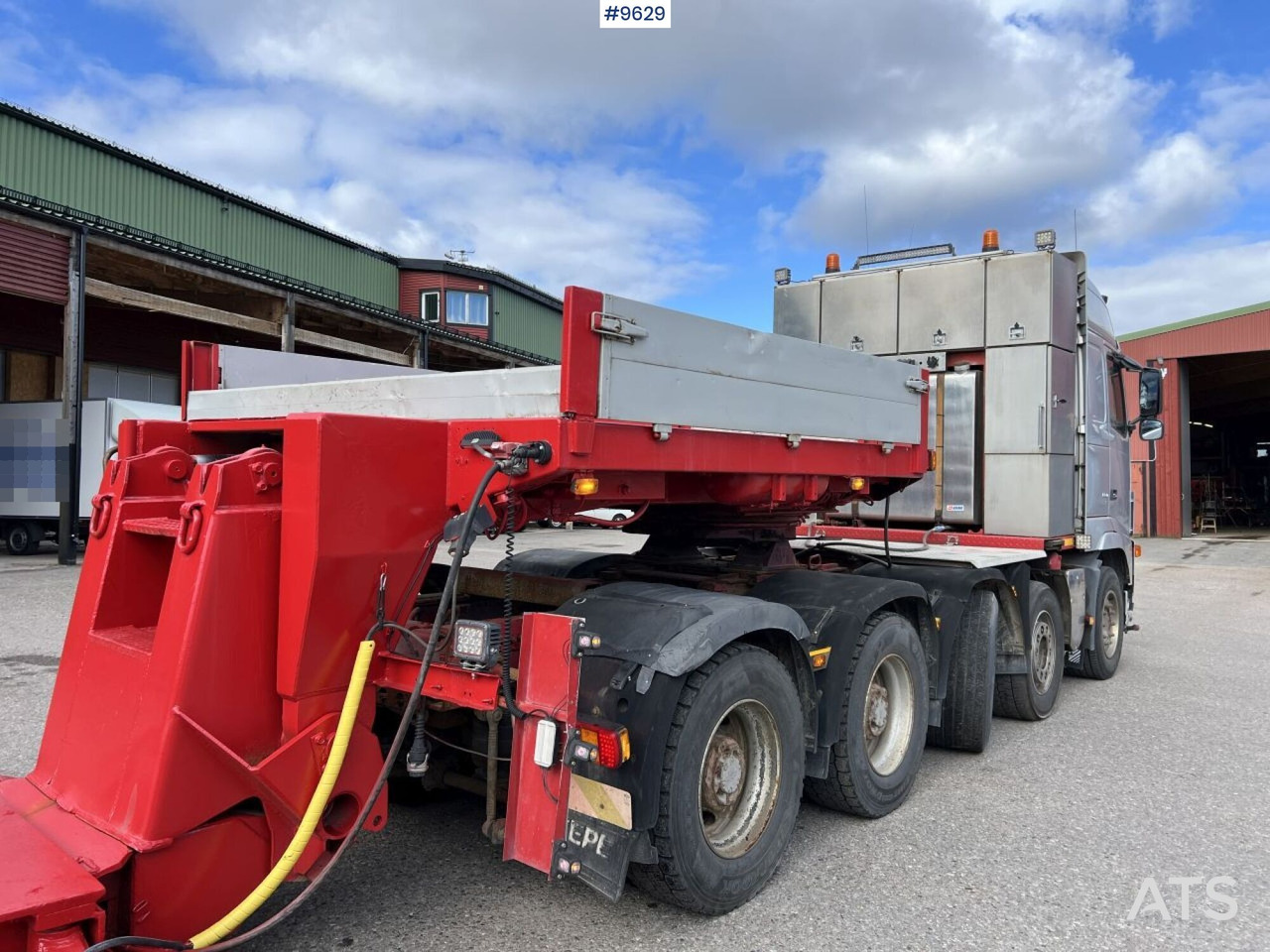 Volvo FH16 5-axle tractor unit, GOLDHOFER STZ-VL 4-41/80 trailer - Cabeza tractora, Semirremolque góndola rebajadas: foto 4 Volvo FH16 5-axle tractor unit, GOLDHOFER STZ-VL 4-41/80 trailer - Cabeza tractora, Semirremolque góndola rebajadas: foto 4