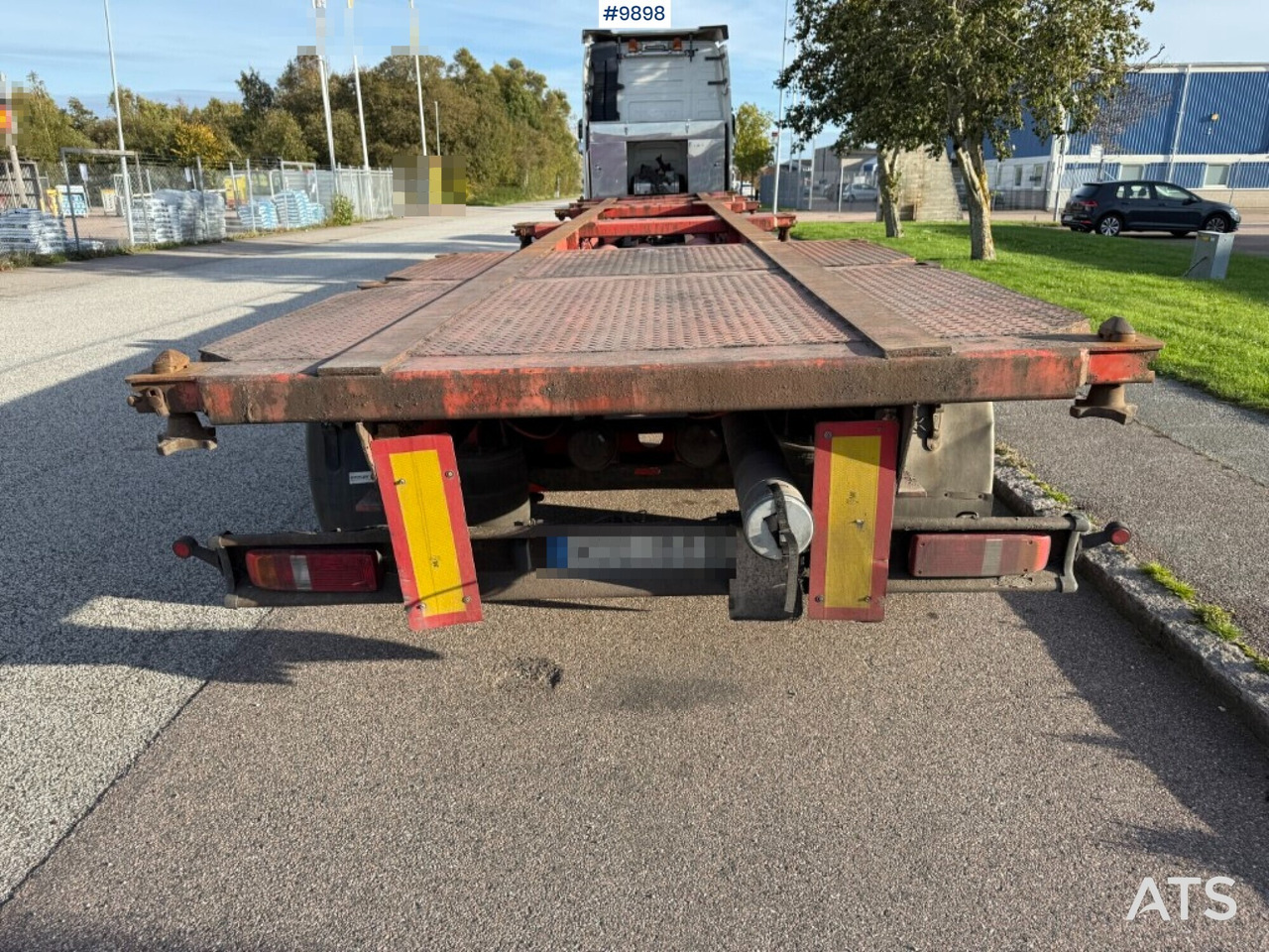 Leasing de  Container chassis Fliegl SDS 400 Container chassis Fliegl SDS 400: foto 7