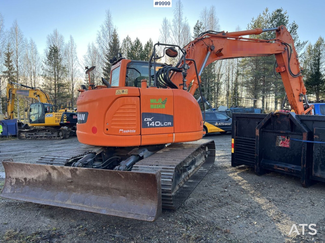 Doosan DX140LCR-3 Excavator with rotator - Excavadora de cadenas: foto 2 Doosan DX140LCR-3 Excavator with rotator - Excavadora de cadenas: foto 2